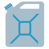 Drop by drop fuel draining